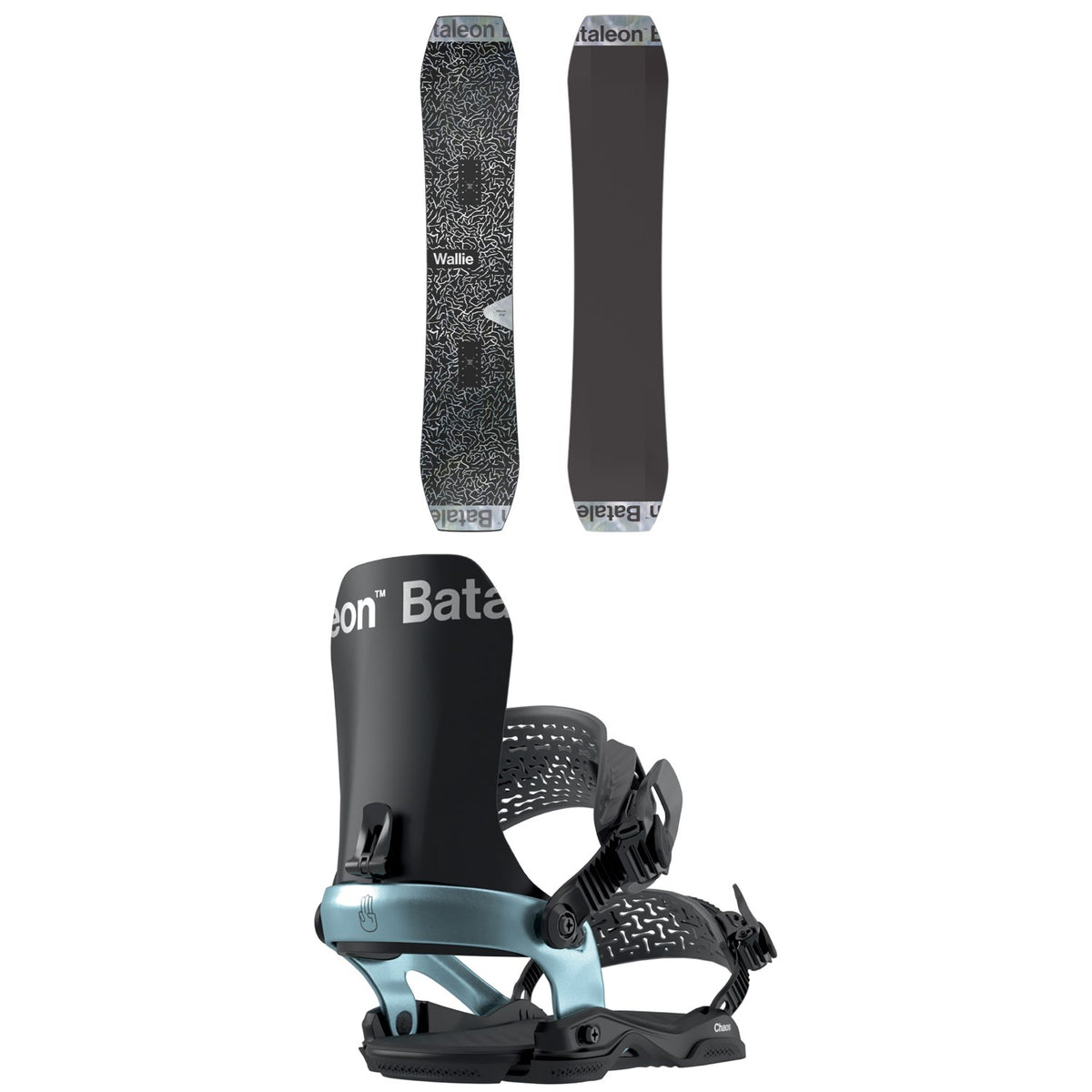 Bataleon Wallie Snowboard + Chaos AW Snowboard Bindings 2026