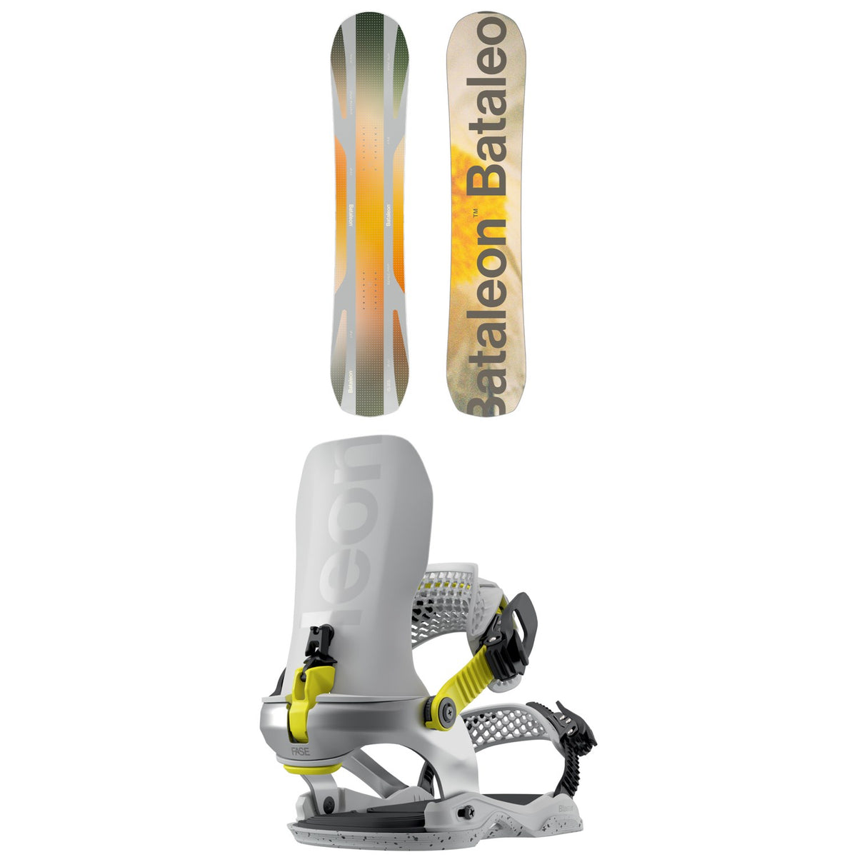 Bataleon Push Up Snowboard + Blaster AW Fase Snowboard Bindings - Women's 2026