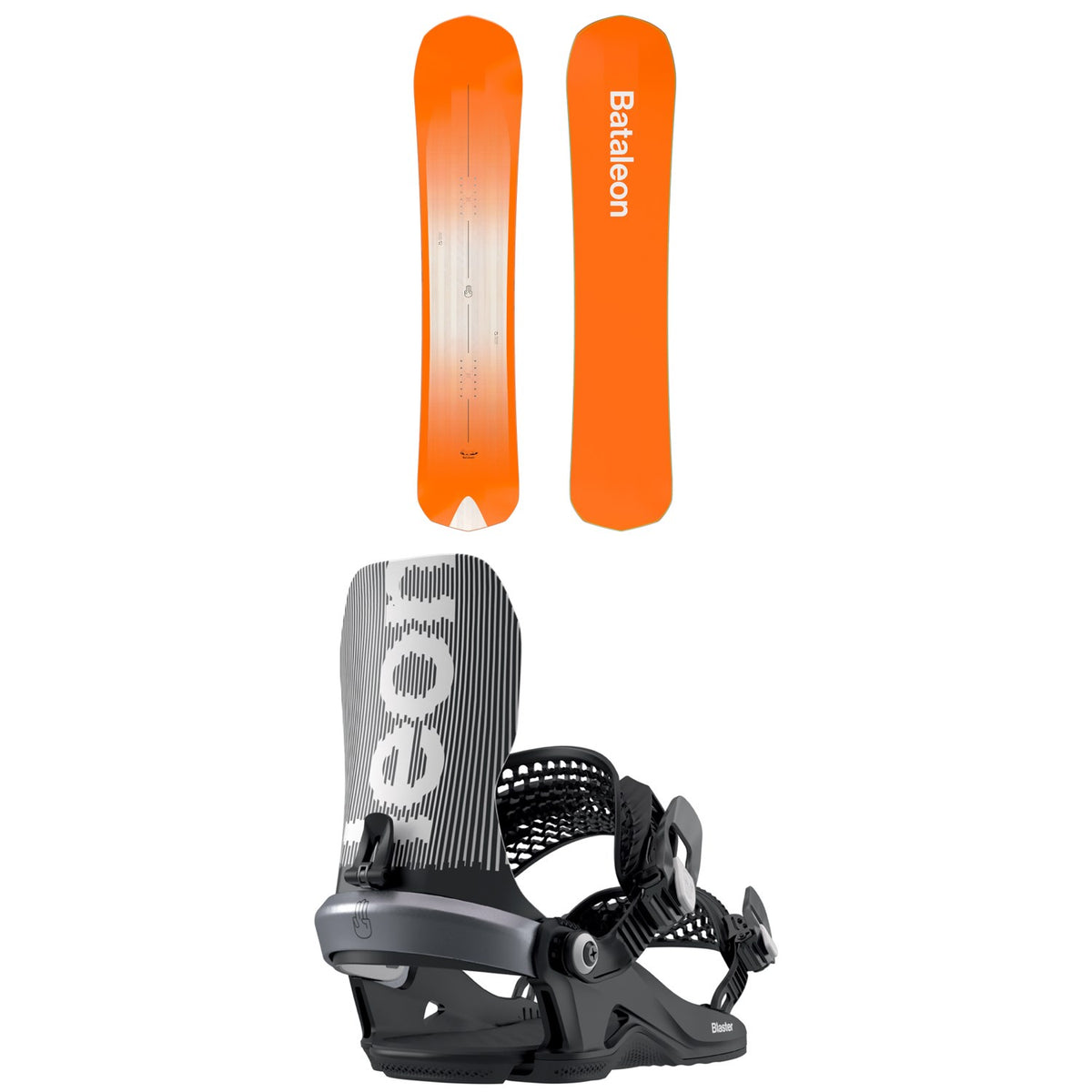 Bataleon Party Wave Snowboard + Blaster HW Snowboard Bindings 2026