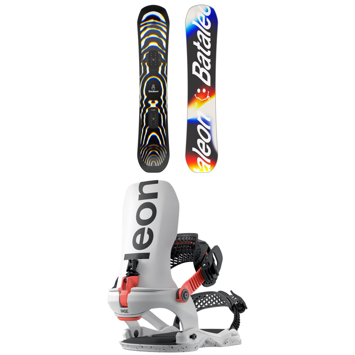 Bataleon Fun.Kink Snowboard + Blaster AW Fase Snowboard Bindings 2026