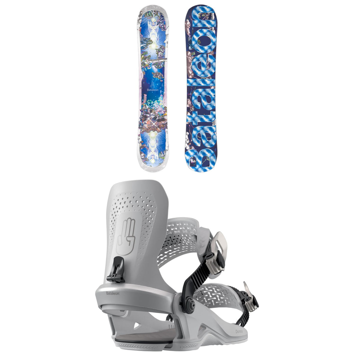Bataleon Distoria Snowboard + Donna HW Snowboard Bindings - Women's 2026