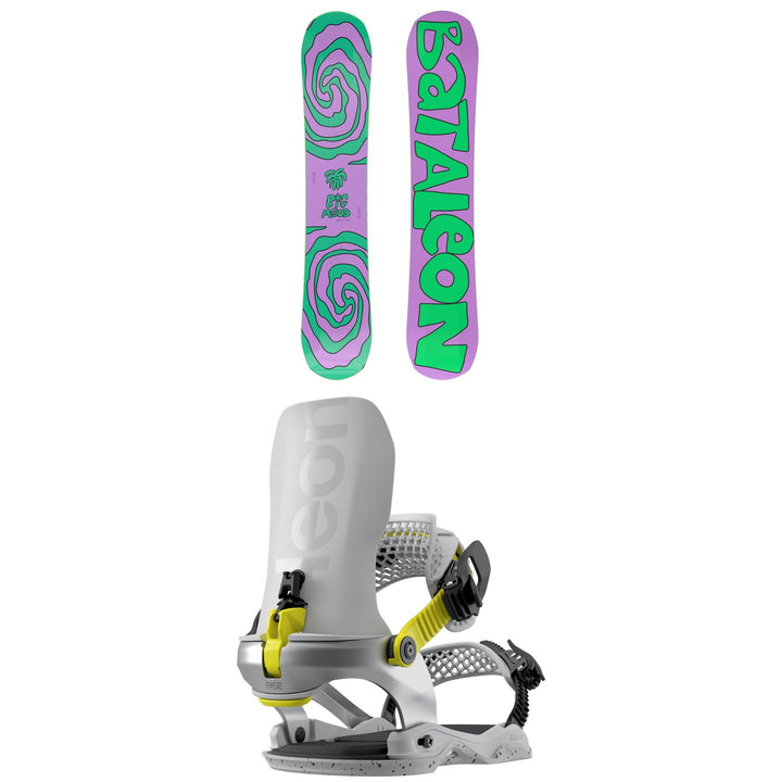 Bataleon Moodboard Snowboard + Blaster AW Fase Snowboard Bindings - Women's 2026