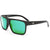 OTIS Life On Mars Sunglasses Matte Black/L.I.T. Green Reflect Polar