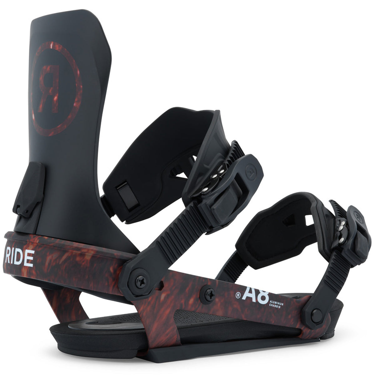Ride A-8 Snowboard Bindings Tortoise