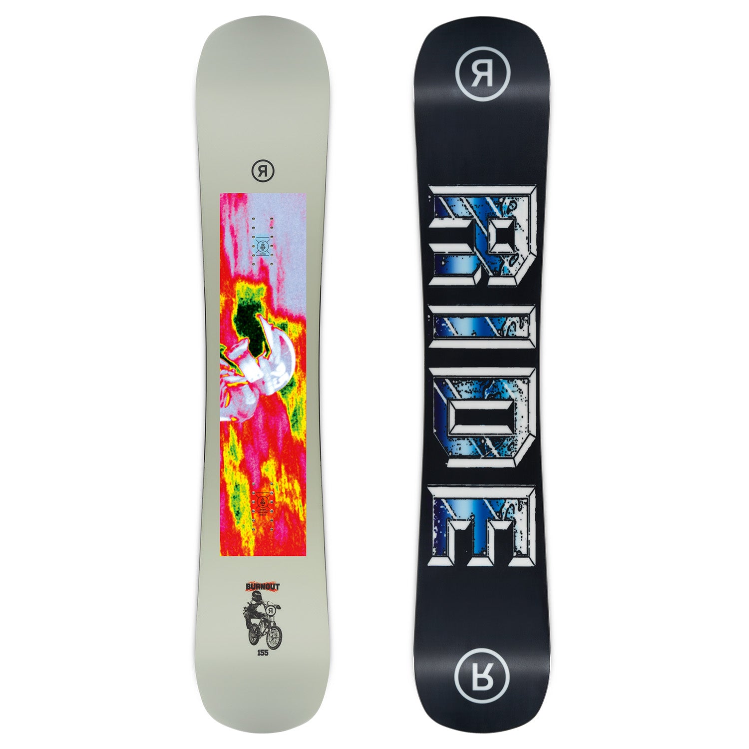 スノーボード RIDE BURNOUT 152cm Ride Burnout Snowboard 2026 – evo