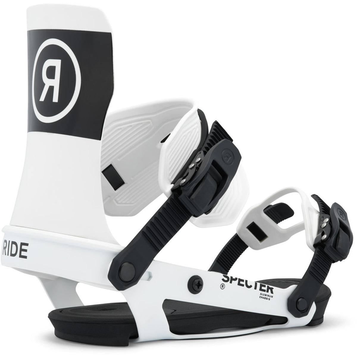 Ride Specter Snowboard Bindings 2026 White