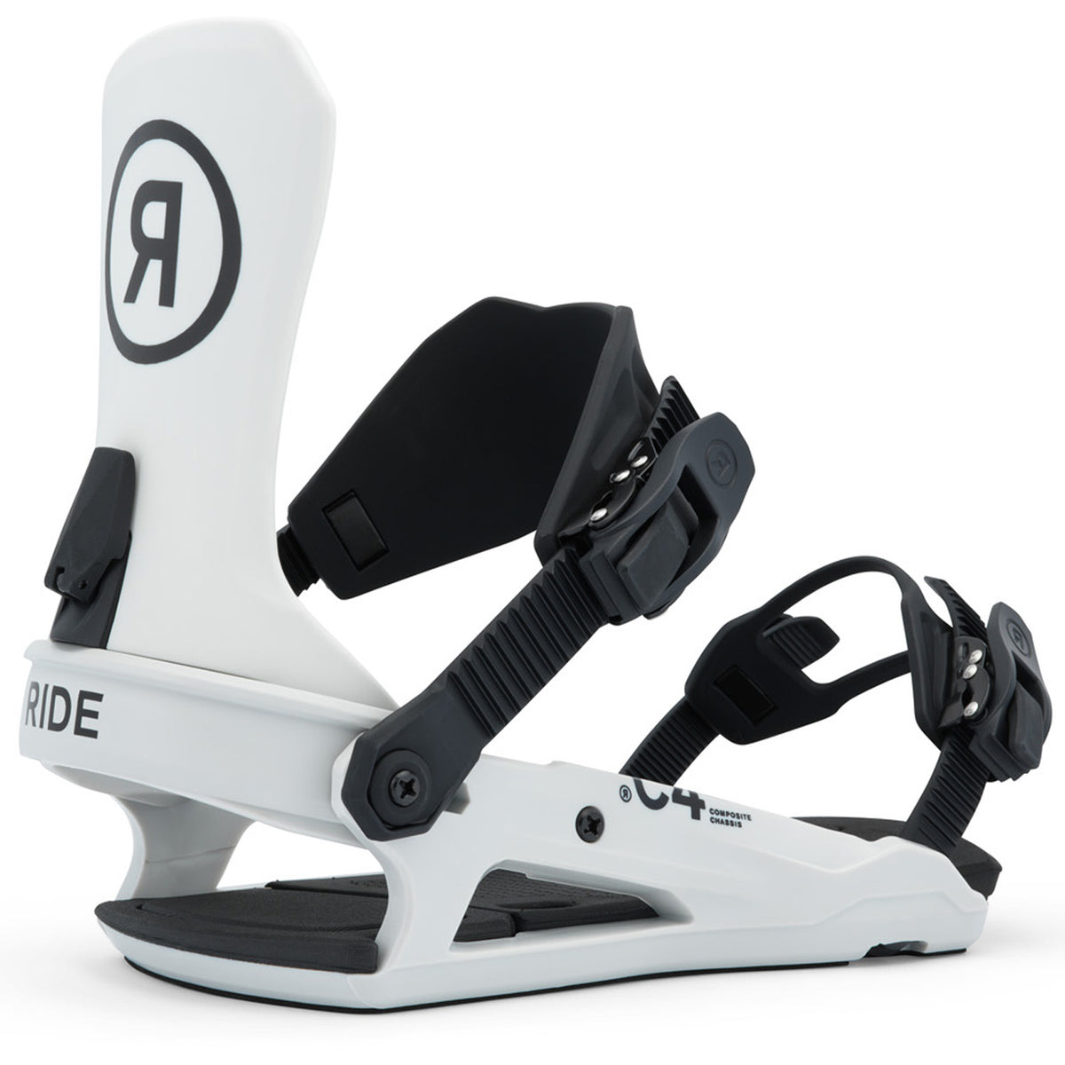 Ride C-4 Snowboard Bindings 2026 Grey