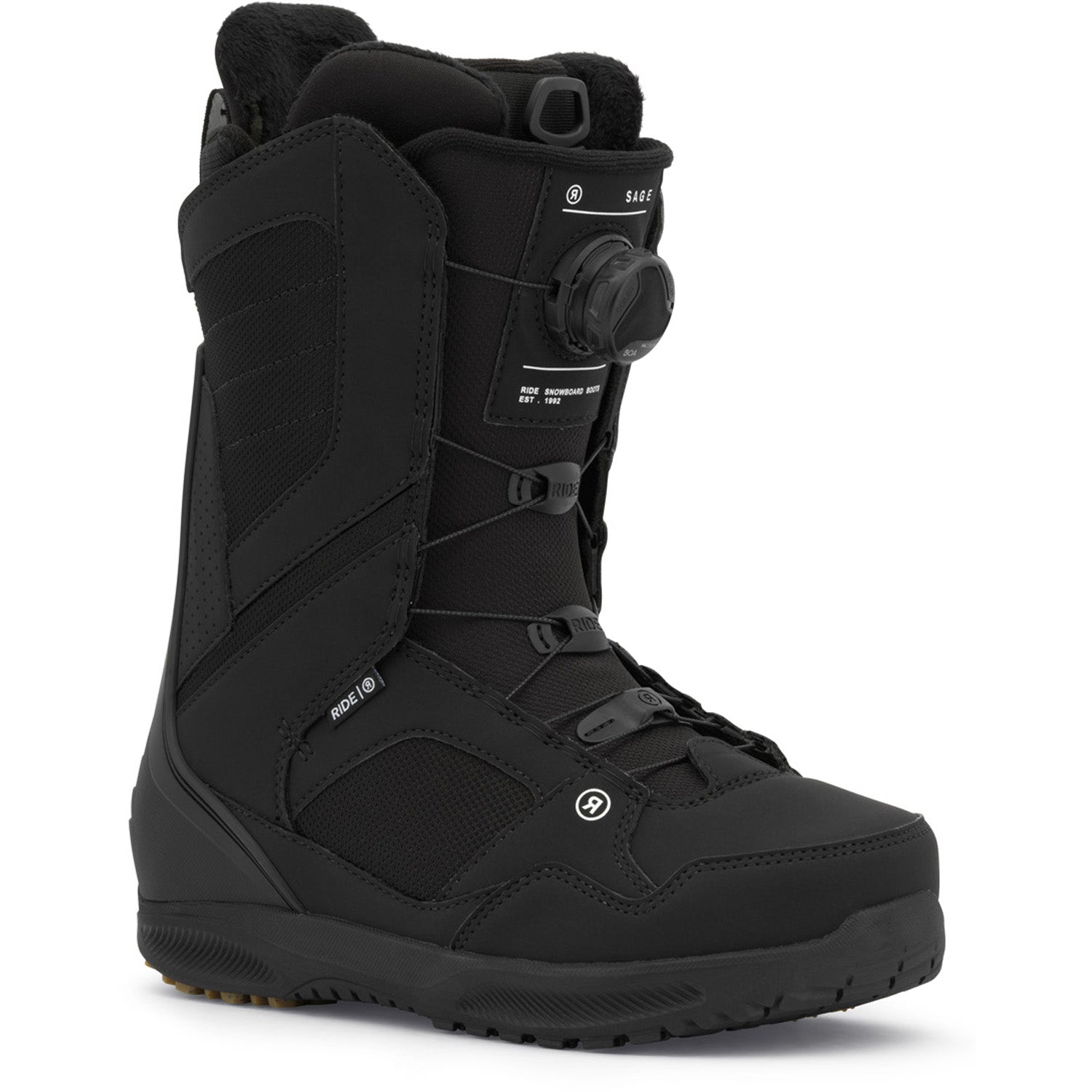 Ride Women's Sage Snowboard Boots 2026 Black / 9.5