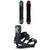 Ride Deep Fake Snowboard + Drone Snowboard Bindings - Women's 2026