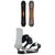 Ride Benchwarmer Snowboard + Specter Snowboard Bindings - Women's 2026