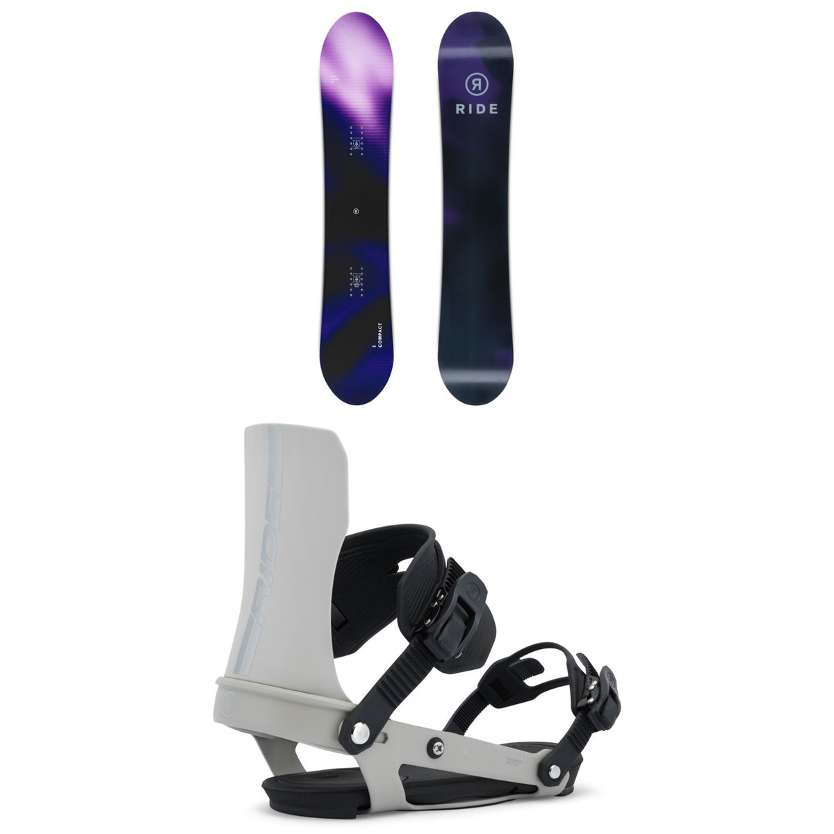 Ride Compact Snowboard  + Specter Snowboard Bindings - Women's 2026