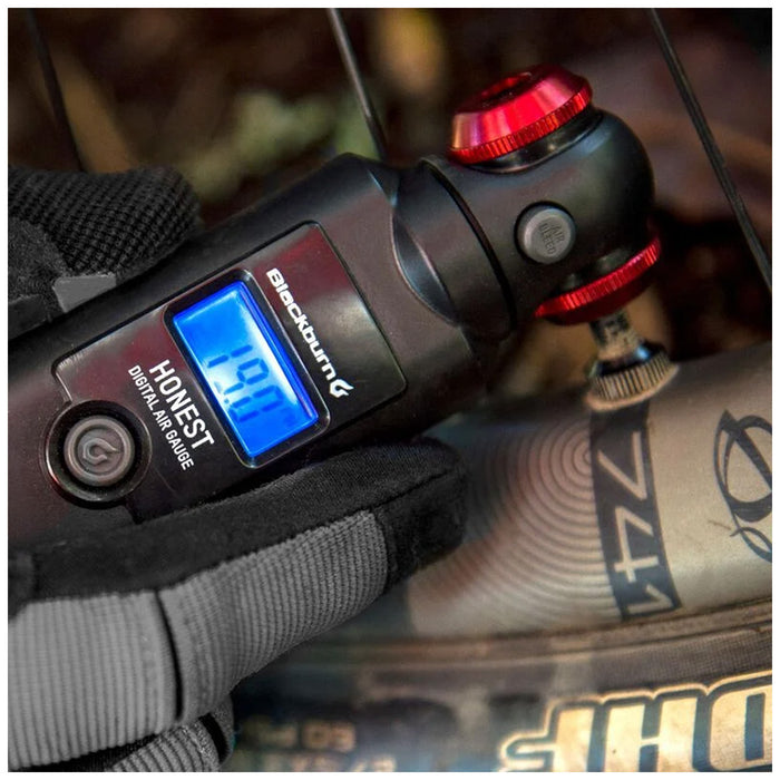 Blackburn Honest Digital Air Pressure Guage Black