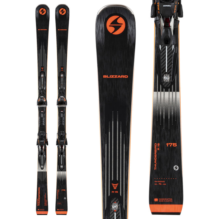 Blizzard Thunderbird R15 Skis + TPX 12 Bindings 2022