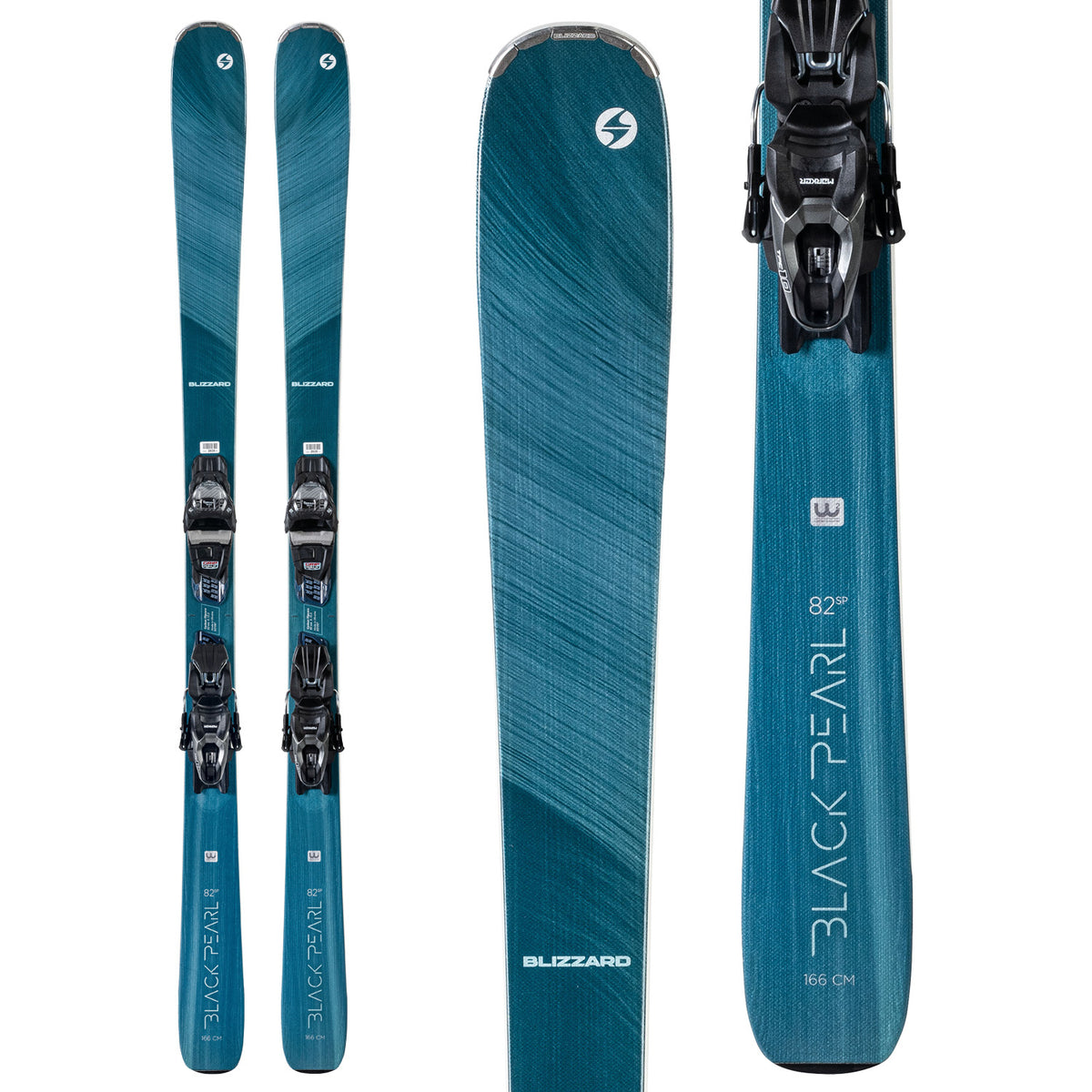 Blizzard Black Pearl SP 82 Skis + TPC 10 Demo Bindings - Women's 2022