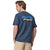 Patagonia P-6 Logo Responsibili-Tee T-Shirt - Men's Utility Blue