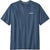 Patagonia P-6 Logo Responsibili-Tee T-Shirt - Men's Utility Blue