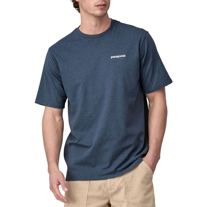 Patagonia P-6 Logo Responsibili-Tee T-Shirt - Men's Utility Blue