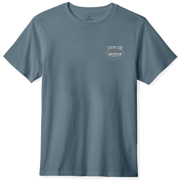 Brixton Layin' Low Short-Sleeve T-Shirt - Men's Basalt