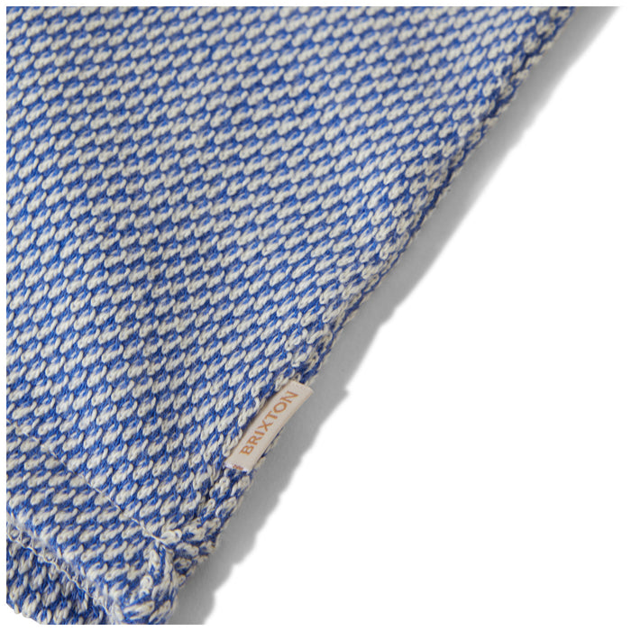 Brixton The Weekend Cross Loop Terry Top - Women's Off White/Electric Indigo