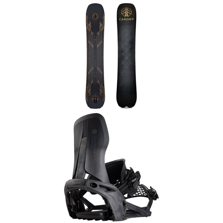 Cardiff Goat Pro Carbon Snowboard + Nidecker Supermatic Carbon Snowboard Bindings 2026