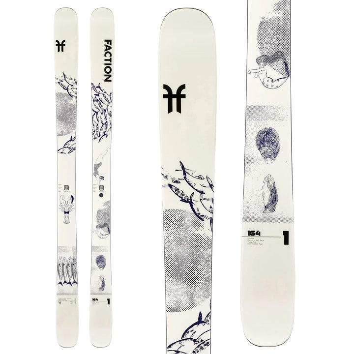 Faction Prodigy 1 Capsule Skis + Look Pivot 14 GW Ski Bindings 2025