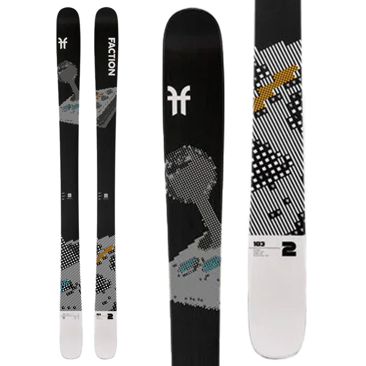 Faction Prodigy 2 Skis + Look Pivot 2.0 15 GW Ski Bindings 2025
