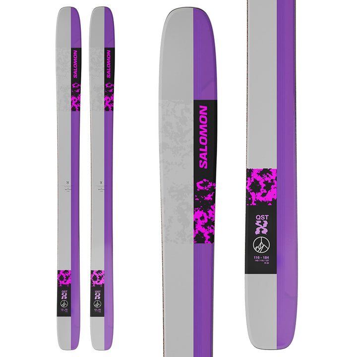 Salomon QST X Skis + Salomon S/Lab Shift² MN 13 Alpine Touring Ski Bindings 2025