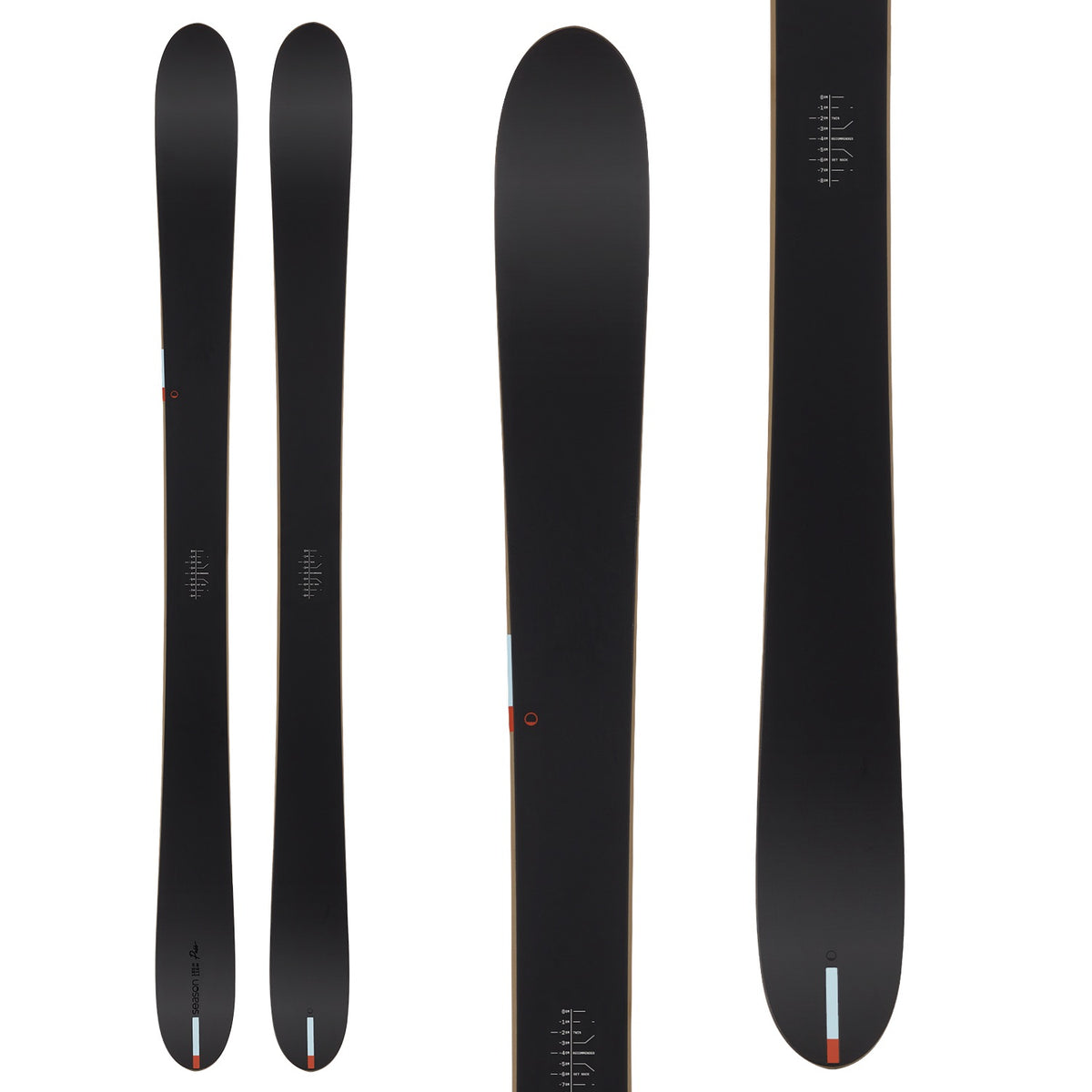 Season Pass Skis + Look Pivot 2.0 15 GW Ski Bindings 2025