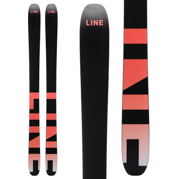 Line Pandora 106 Skis + Salomon Strive 12 GW Ski Bindings 2025