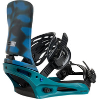 Burton Cartel Snowboard Bindings Evergreen Shatter::Evergreen Shatter