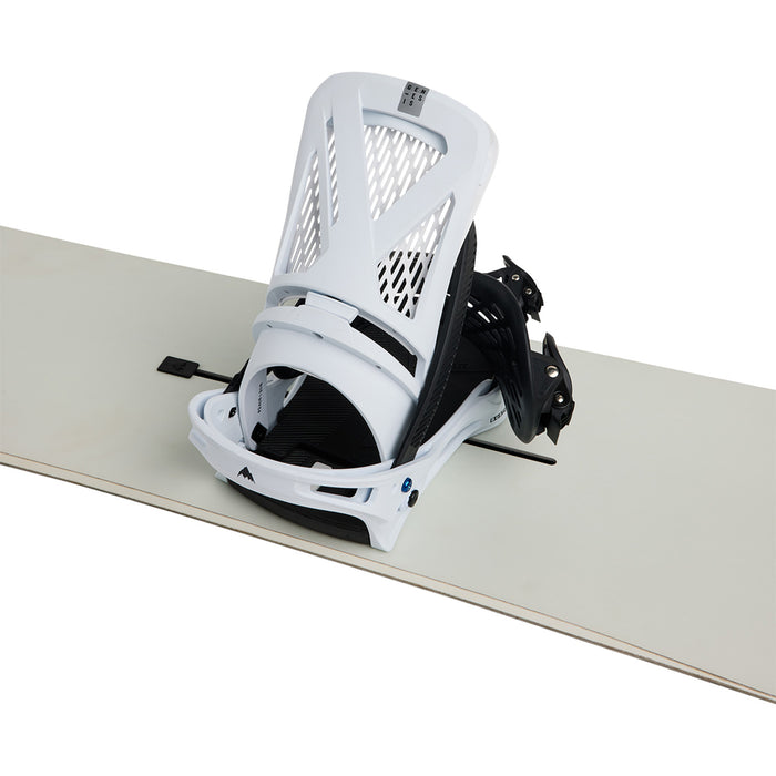 Burton Genesis Snowboard Bindings White