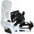 Burton Genesis Snowboard Bindings White