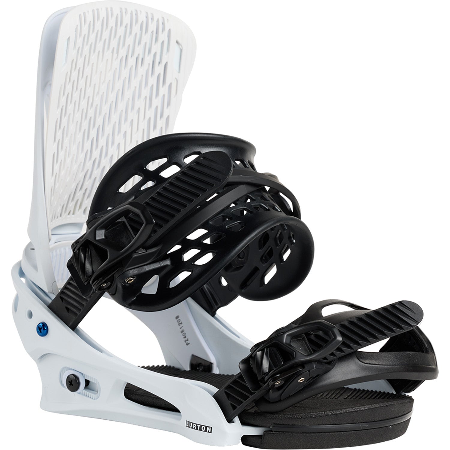 Men's Burton Genesis Re:Flex Snowboard Bindings, White / M