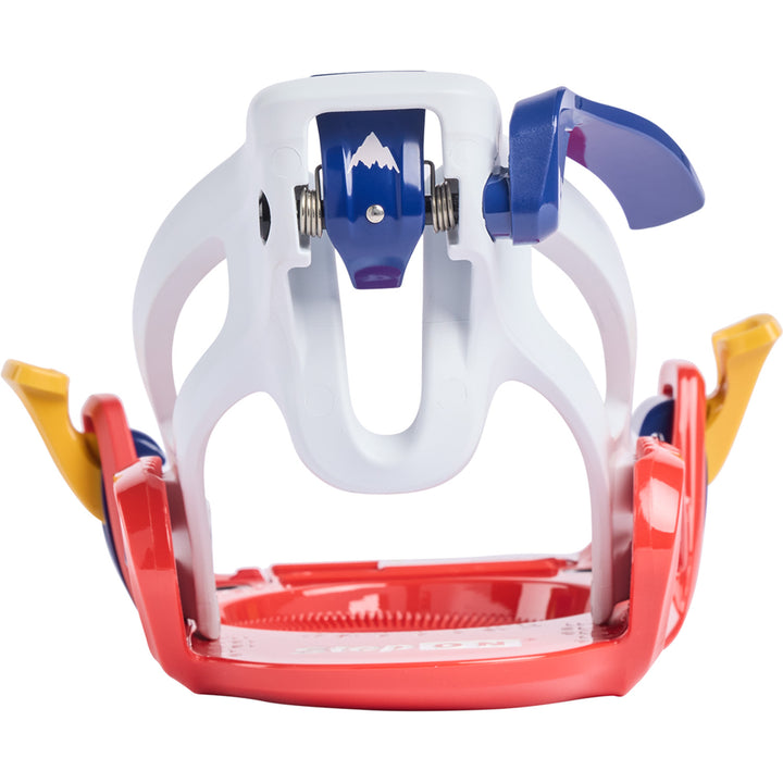 Burton Step On Grom Snowboard Bindings - Kids' White/Multi