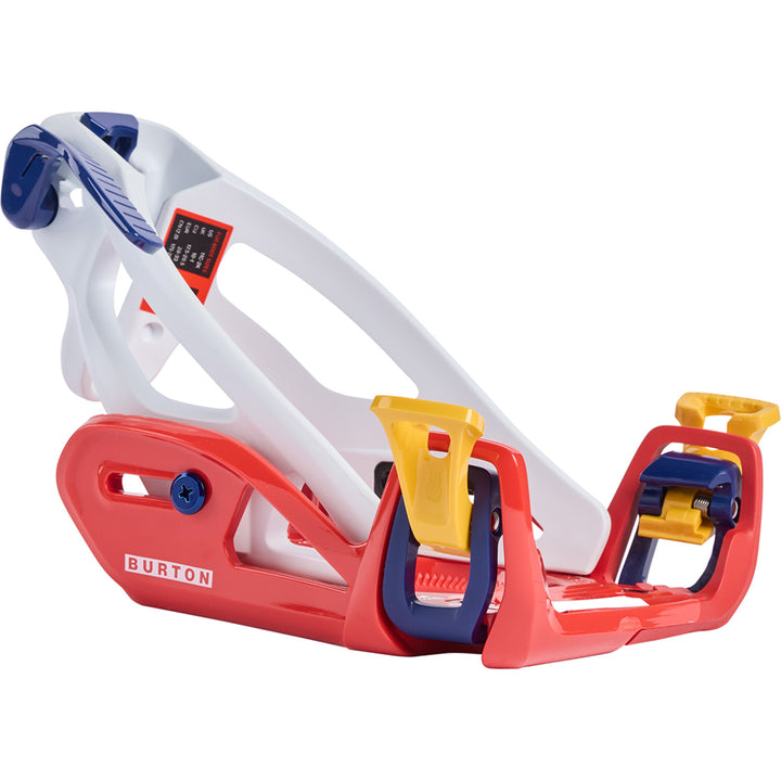 Burton Step On Grom Snowboard Bindings - Kids' White/Multi