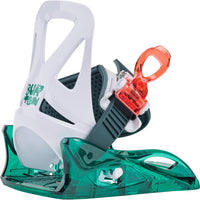 Burton Mini Grom Snowboard Binding - Toddlers' Green/Multi::Green/Multi
