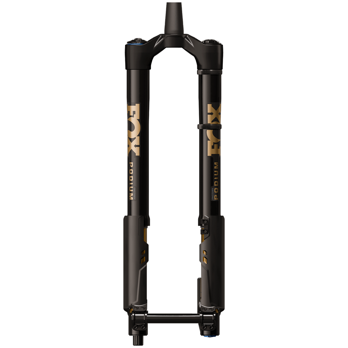 Fox Shox Podium Factory GRIP X2 Fork - 29" Black Ano, Neutral/Gloss Black