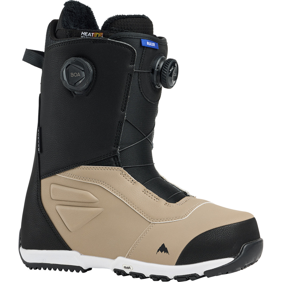 Burton Ruler Boa Snowboard Boots Black/Summit Taupe
