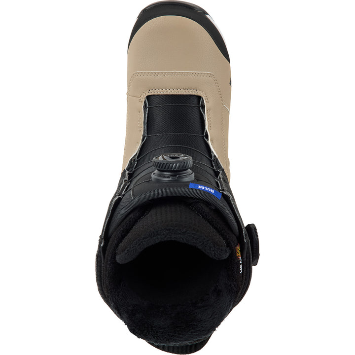 Burton Ruler Boa Snowboard Boots Black/Summit Taupe