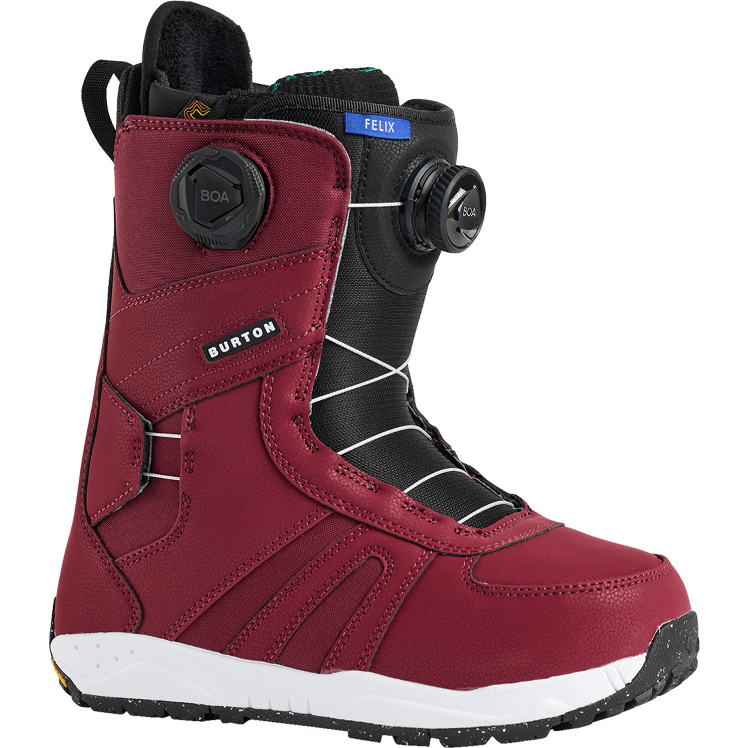 Women's Burton Felix Boa Snowboard Boots, Mulberry / Regular / 5.5
