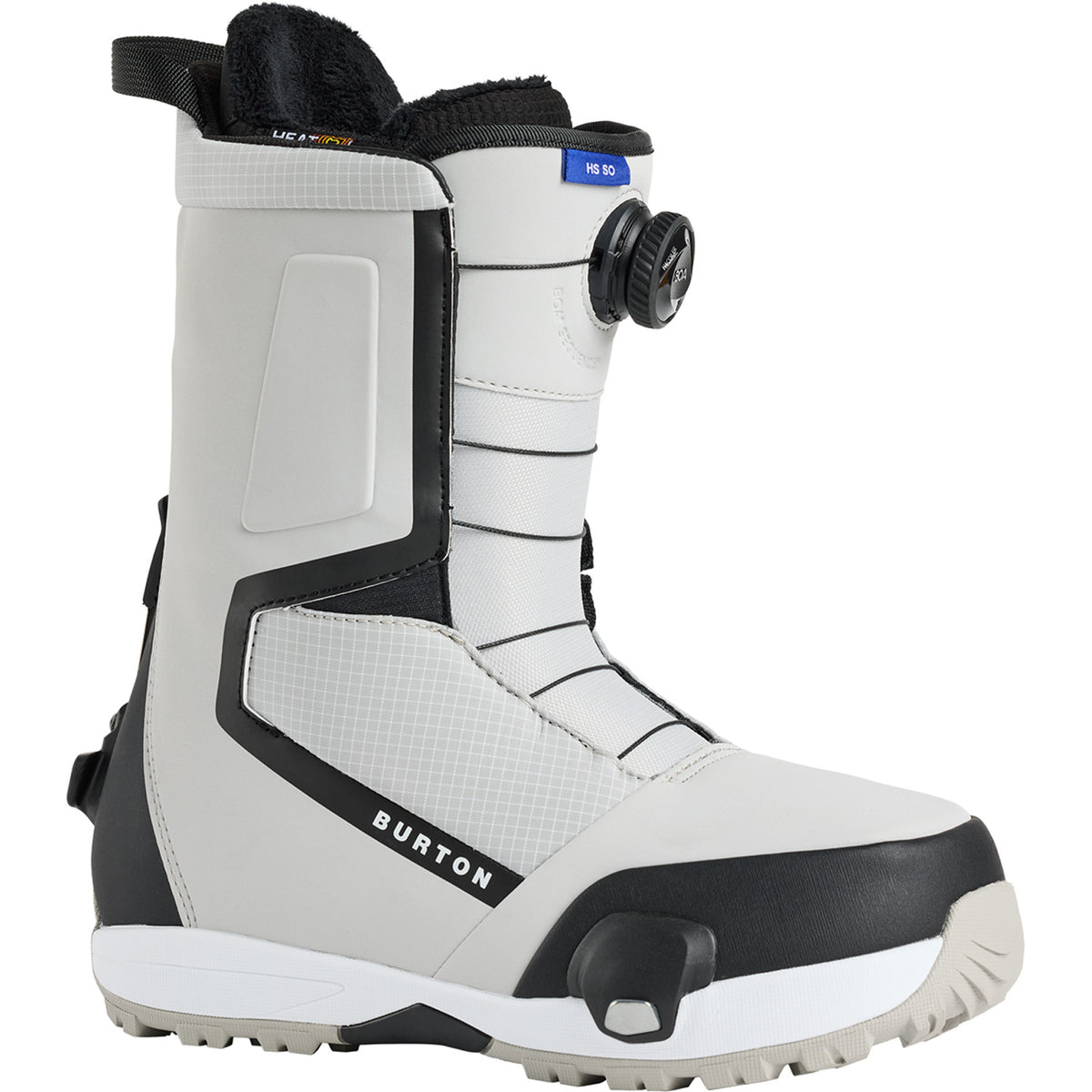 Burton Highshot Step On Wide Snowboard Boots Gray Cloud