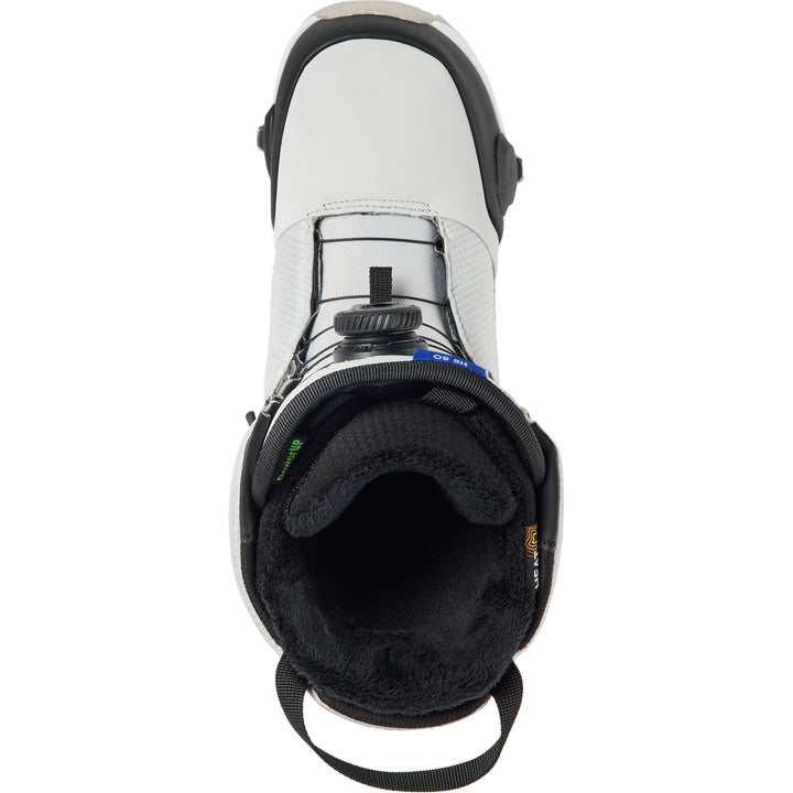 Burton Highshot Step On Wide Snowboard Boots Gray Cloud