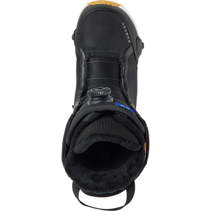 Burton Waverange Step On Wide Snowboard Boots Black