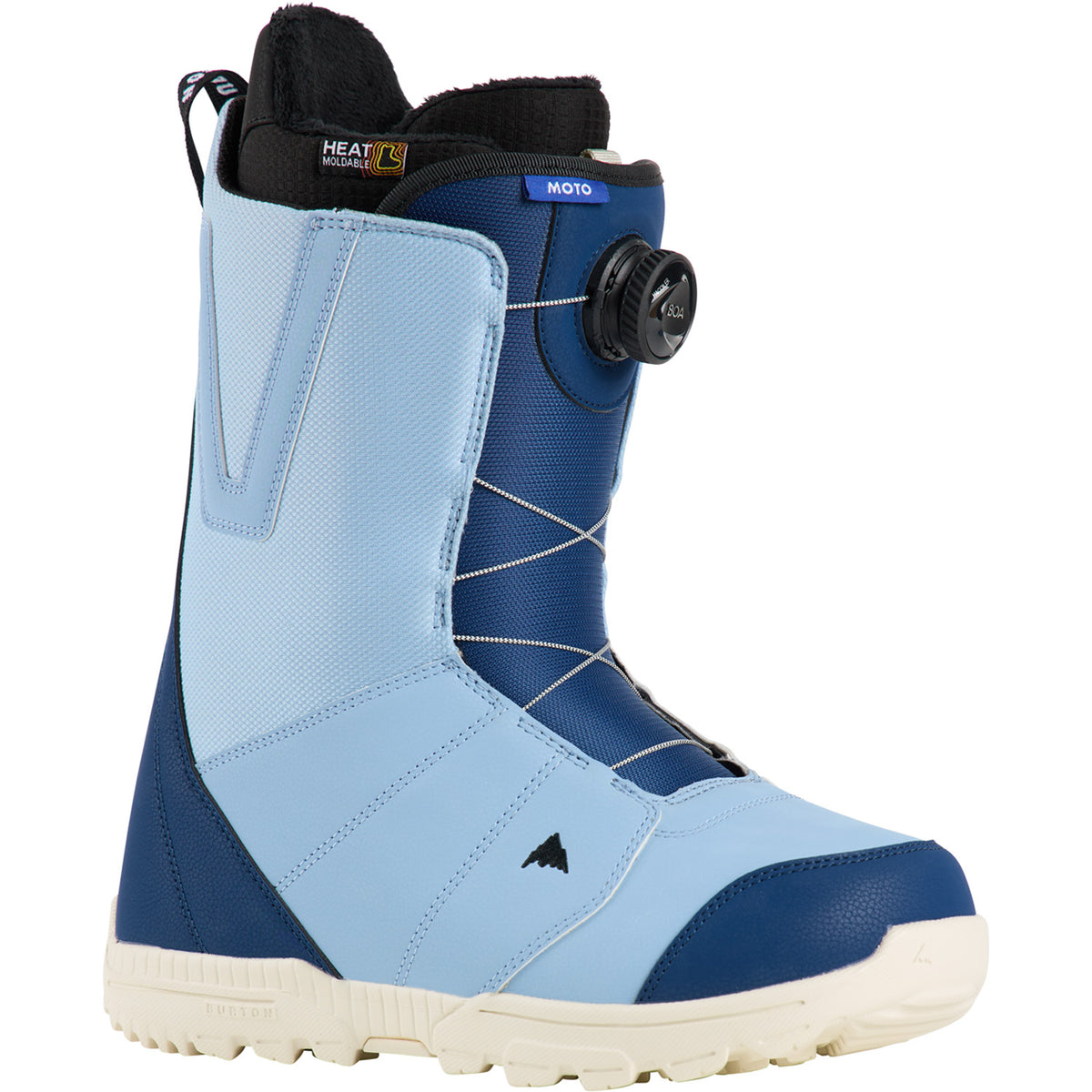Burton Moto BOA Wide Snowboard Boots 2025 Nighfall/Dusty Blue
