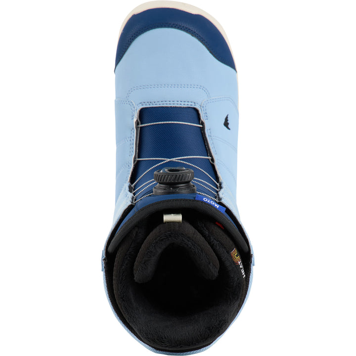 Burton Moto BOA Wide Snowboard Boots 2025 Nighfall/Dusty Blue