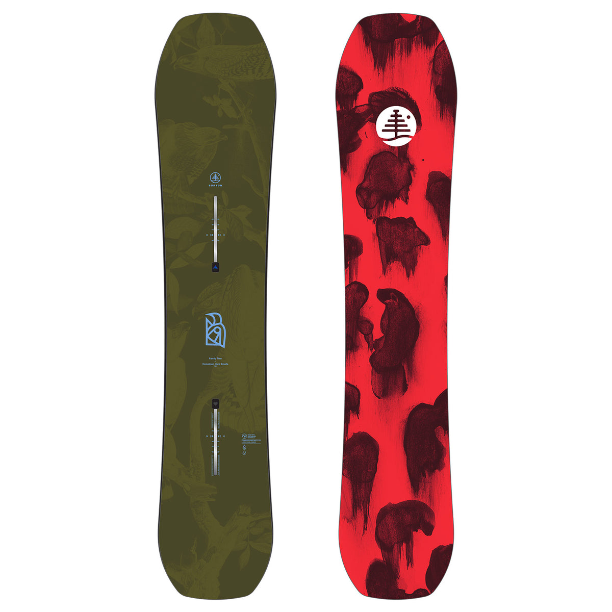 Burton Family Tree Hometown Hero Snowboard - Kids' 2026