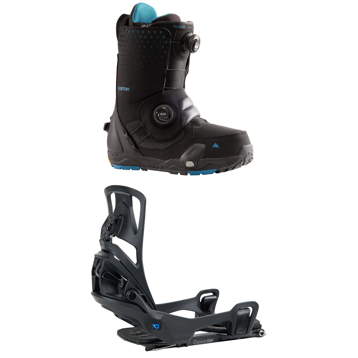 Burton Photon Step On Snowboard Boots + Step On Splitboard Bindings 2026