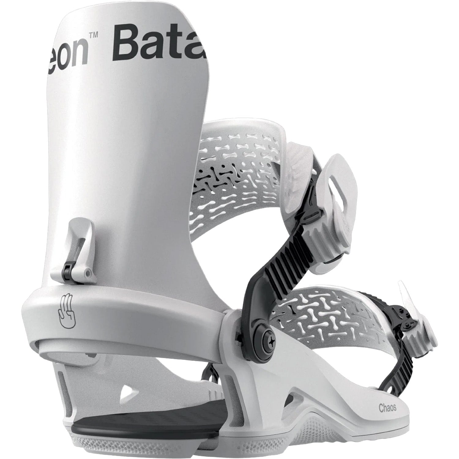 Bataleon Chaos HW ビンディング M/L Bone White Bataleon Chaos HW Snowboard Bindings – evo