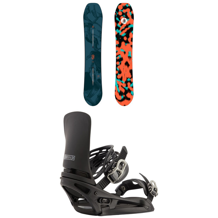 Burton Family Tree High Fidelity Snowboard + Cartel X EST Snowboard Bindings 2026