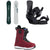 Burton Counterbalance Snowboard + Lexa X EST Snowboard Bindings + Felix Boa Snowboard Boots - Women's 2026